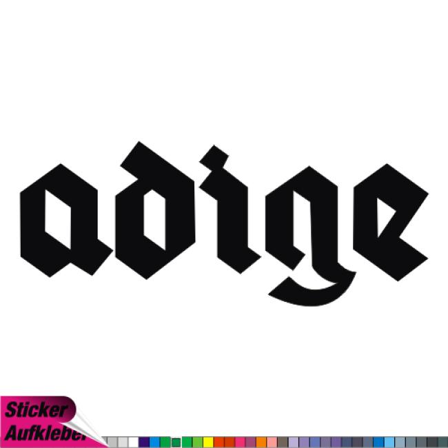 adige - Sticker Decal