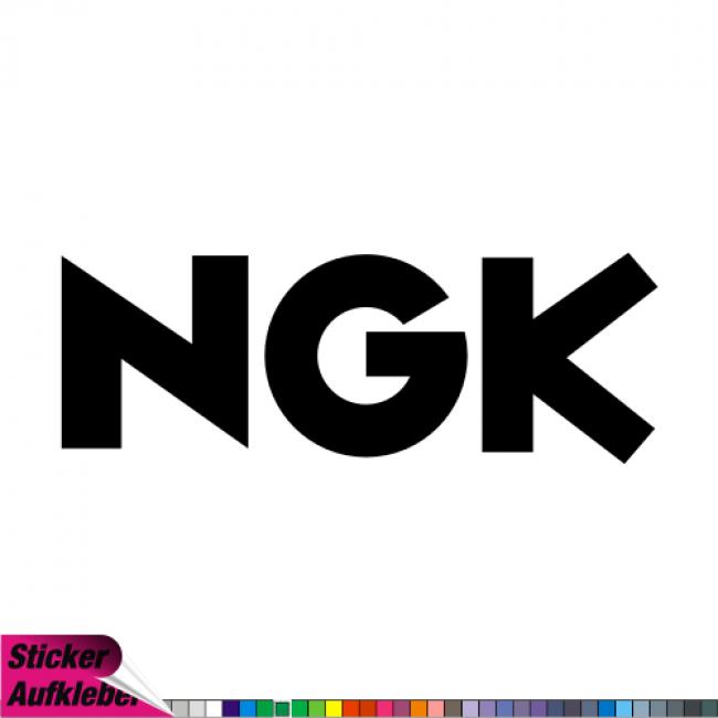 - NGK - Aufkleber Sponsorenaufkleber Sticker