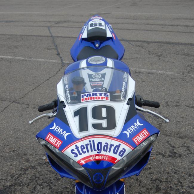 YAMAHA R1 (RN19) 07-08 Ben Spies "Sterilgarda Replica" Dekor Stickerkit