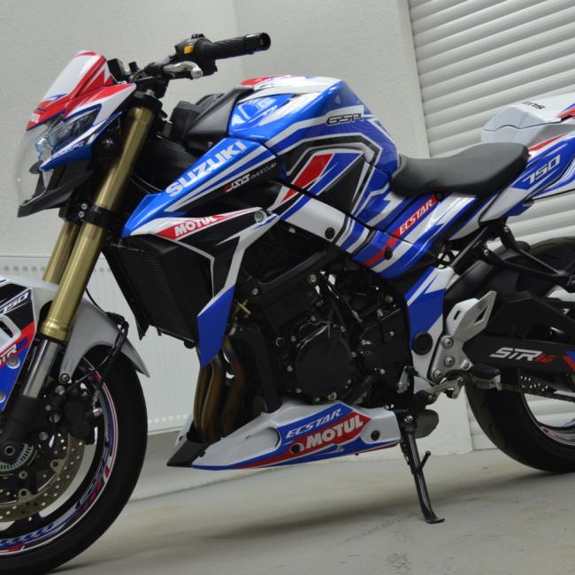 Suzuki GSR 750 11-16 "STR16" Dekor Stickerkit