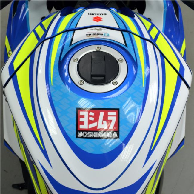 Suzuki GSX-R 1000 K9 09-16 "RAC1" Dekor Stickerkit