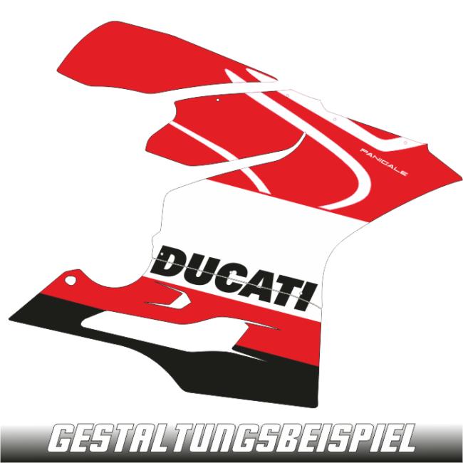 Ducati Panigale 899/1199/1199S 2012-2014 - Template Schnittvorlage Cutcontour