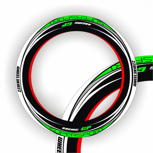 Wheelskinzz® "Racing GP" Tricolore
