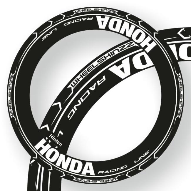 Wheelskinzz® Raceline Honda #1