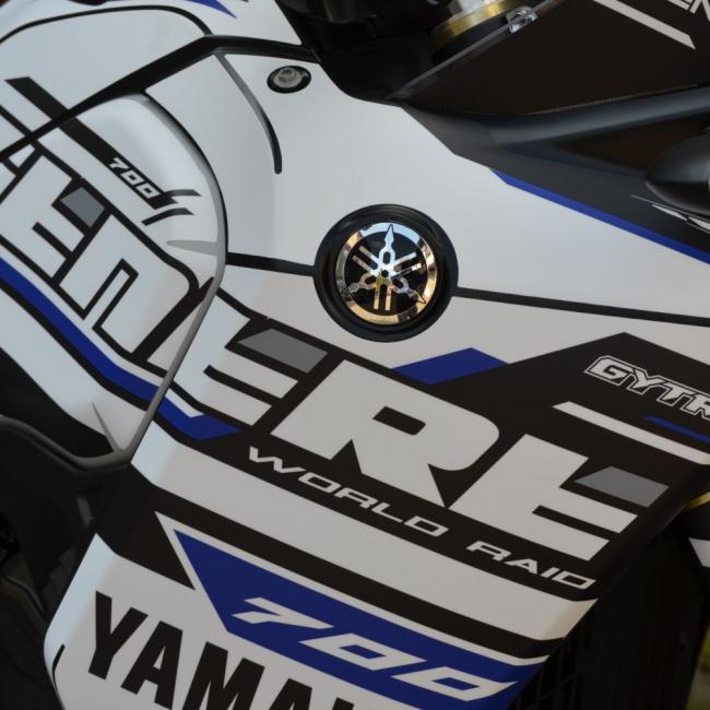 YAMAHA Tenere 700 2019- Dekorkit "RALLEY" - Weiß-Blau