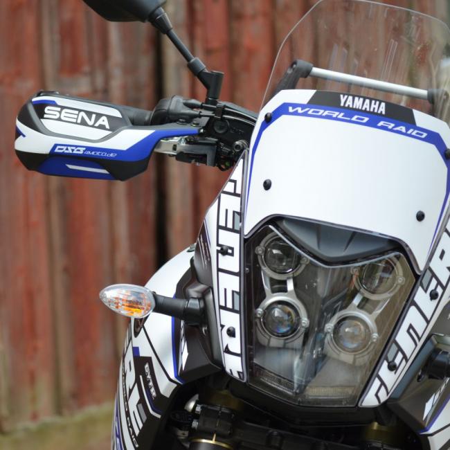 YAMAHA Tenere 700 2019- Dekorkit "RALLEY" - Weiß-Blau