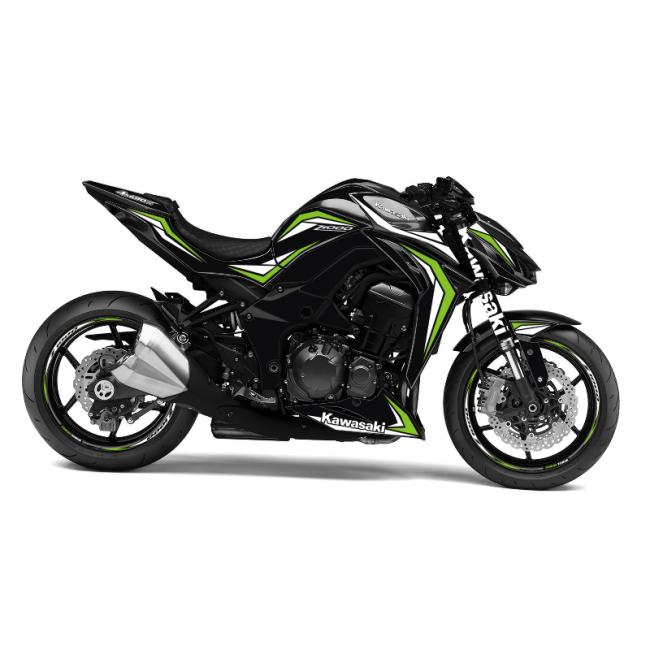 Kawasaki Z1000 "STREETSTYLE" 14- Dekor Stickerkit #02