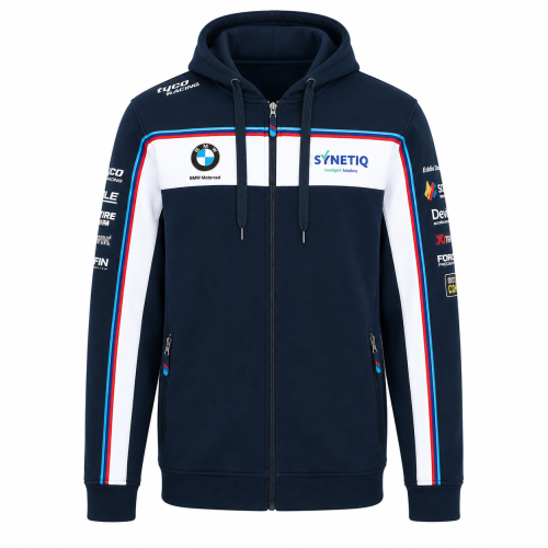 BMW Motorsport TAS Racing SYNETIQ Team Zip-Hoodie – Offizielles Team Merchandise