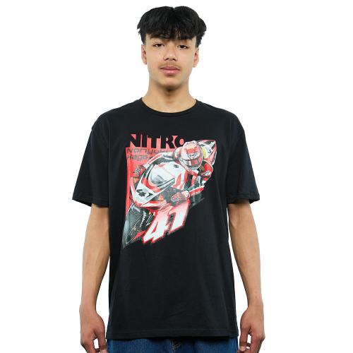 Noriyuki Haga #41 Nitro Racing T-Shirt – Schwarz