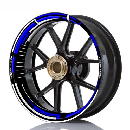 Wheelskinzz® "Space" Blue / White