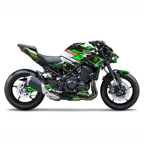 Kawasaki Z900 (25-_) "RACE" Motorrad Dekor Stickerkit
