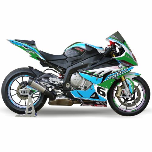 BMW S1000RR (12-14) "PENZ13.com - Michael Dunlop Replica #6" Frohburg 2014 Dekor Stickerkit