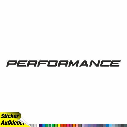 PERFORMANCE - Aufkleber Sticker Decal