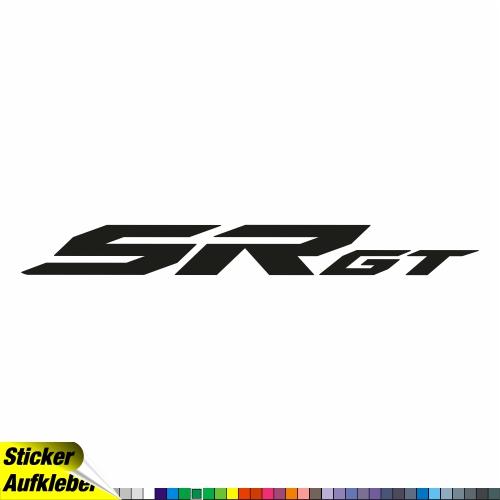 - SR GT - Aufkleber Sticker Decal