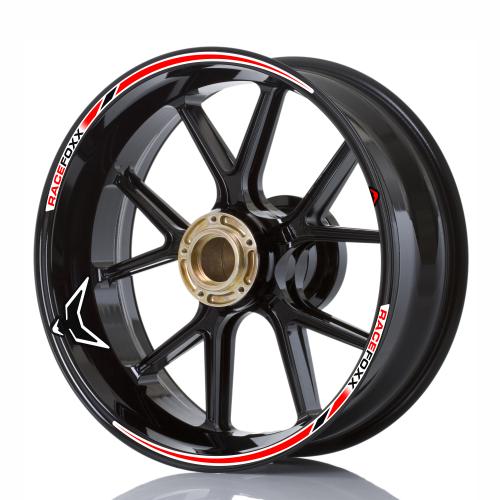 Wheelskinzz® Felgenaufkleber "RACEFOXX" RFX503