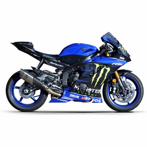 YAMAHA YZF-R6 (17-_)"MotoGP19" Dekor Stickerkit Valentino Rossi