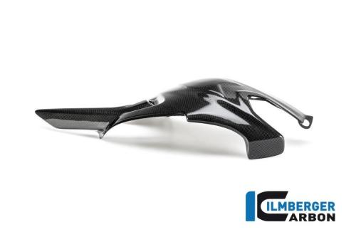 Swingarm Cover / upper Chainguard glossy surface Carbon