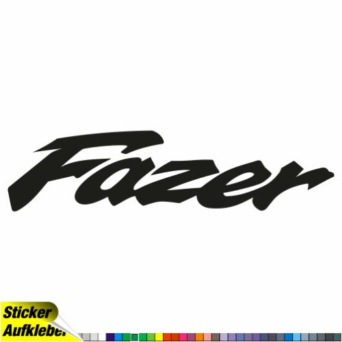 YAMAHA - FAZER - Logo  Aufkleber Sticker Decal
