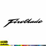 - Fireblade - Aufkleber Sticker Decal