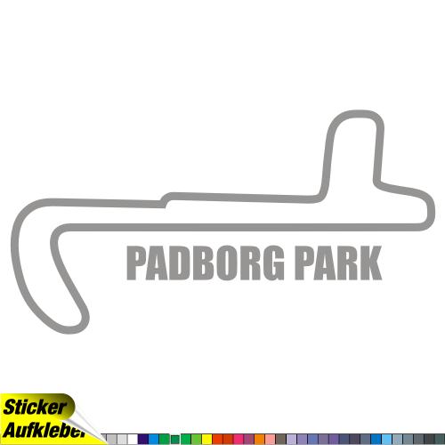Padborg Park Raceway Rennstrecken Aufkleber Sticker