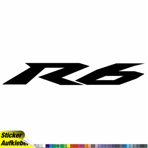 YAMAHA - R6 - Logo Aufkleber Sticker Decal