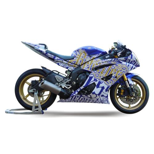 YAMAHA R6 08-16 (RJ15) Streetrace Dekor Stickerkit Aufkleberset