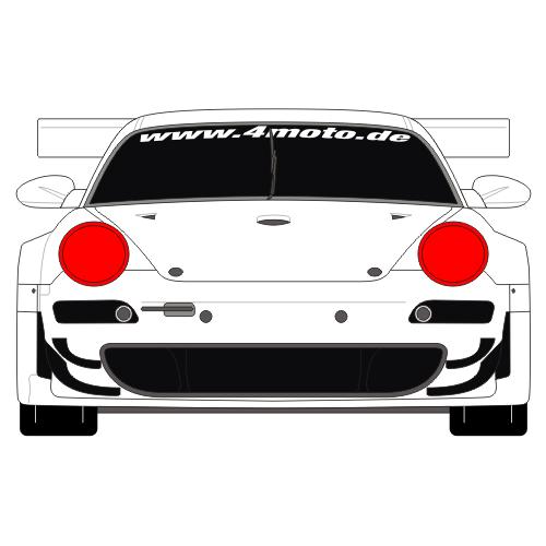 Headlight Colorvinyl Red