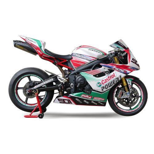 TRIUMPH Daytona 675R 11-12 "Castrol" Racing Dekor Stickerkit