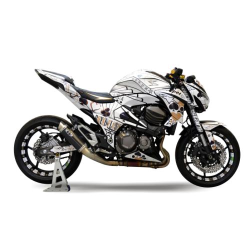 Kawasaki Z800 (13-16) "Gambling" Motorrad Dekor Stickerkit