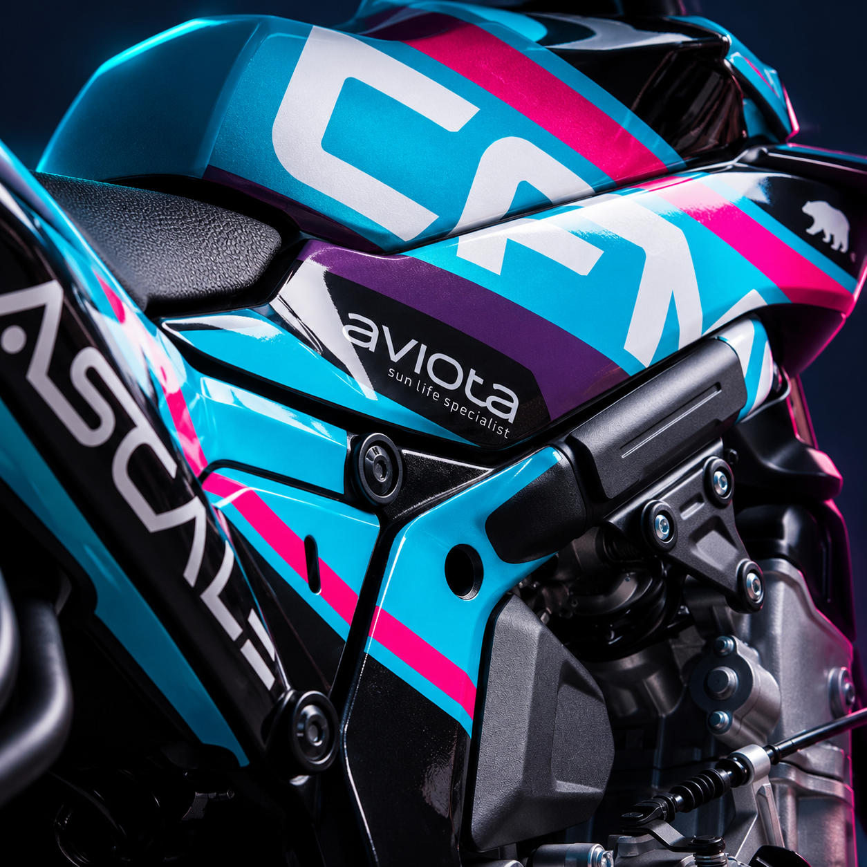 Dekore und Sticker für dein Motorrad